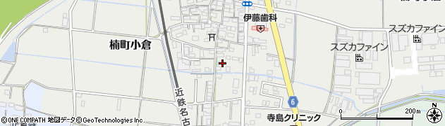 三重県四日市市楠町小倉747周辺の地図