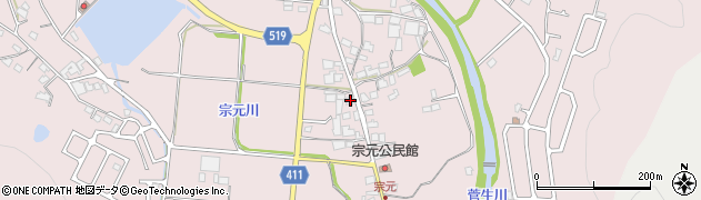 兵庫県姫路市夢前町菅生澗1444周辺の地図