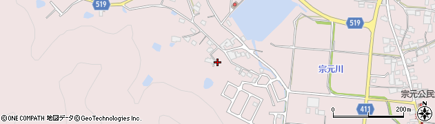 兵庫県姫路市夢前町菅生澗1160周辺の地図