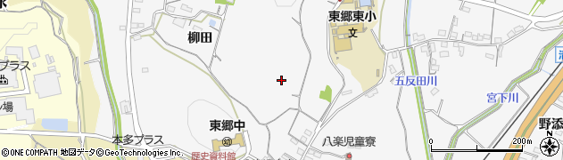 愛知県新城市八束穂才ノ神周辺の地図