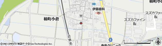 三重県四日市市楠町小倉466周辺の地図
