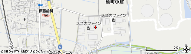 三重県四日市市楠町小倉1073周辺の地図