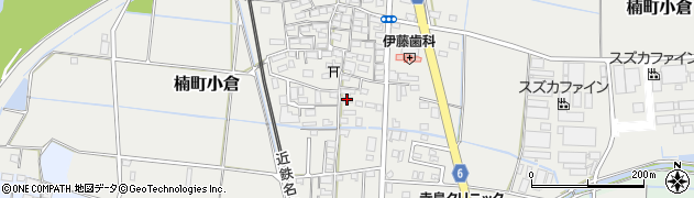 三重県四日市市楠町小倉745周辺の地図