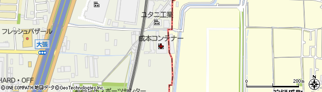 京都府長岡京市神足（落述）周辺の地図