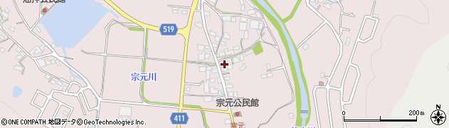 兵庫県姫路市夢前町菅生澗1062周辺の地図