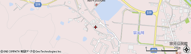 兵庫県姫路市夢前町菅生澗1143周辺の地図