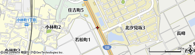 愛知県常滑市蒲池（乙八幡）周辺の地図