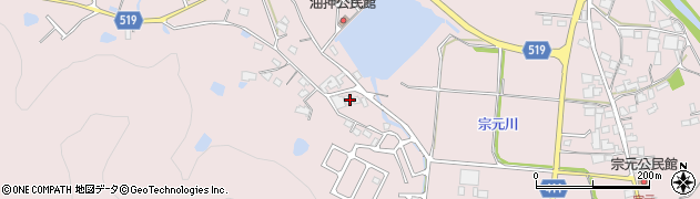 兵庫県姫路市夢前町菅生澗1141周辺の地図