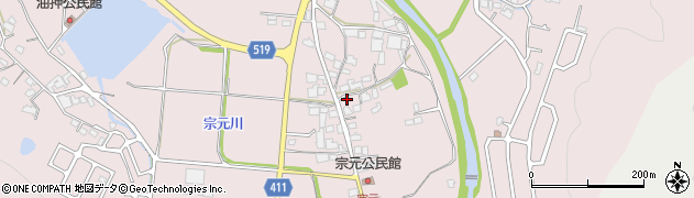 兵庫県姫路市夢前町菅生澗1062-2周辺の地図