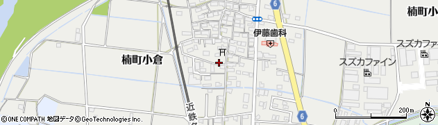 三重県四日市市楠町小倉735周辺の地図