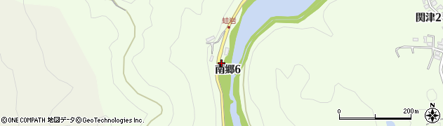 滋賀県大津市南郷周辺の地図