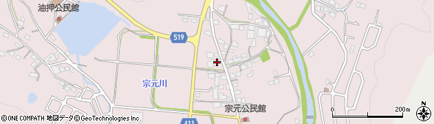 兵庫県姫路市夢前町菅生澗1445周辺の地図