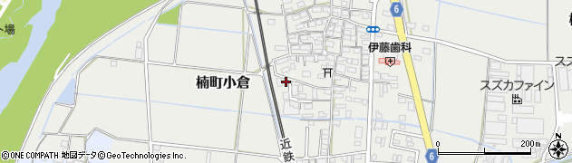 三重県四日市市楠町小倉499周辺の地図