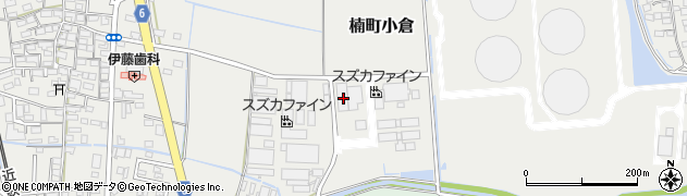 三重県四日市市楠町小倉1071周辺の地図