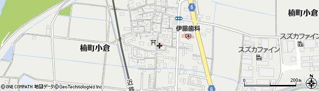 三重県四日市市楠町小倉737周辺の地図