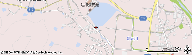兵庫県姫路市夢前町菅生澗1383周辺の地図