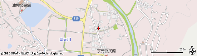 兵庫県姫路市夢前町菅生澗1459周辺の地図
