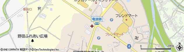 滋賀県甲賀市甲南町竜法師424周辺の地図