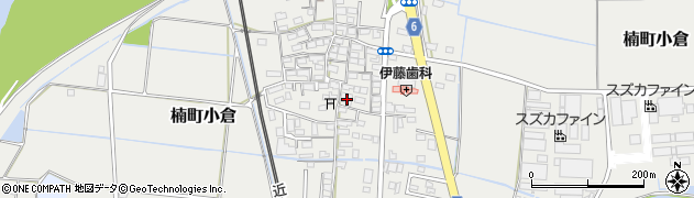 三重県四日市市楠町小倉738周辺の地図