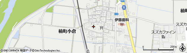 三重県四日市市楠町小倉733周辺の地図