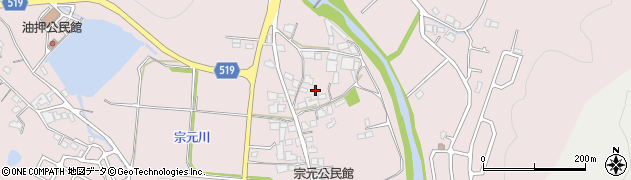 兵庫県姫路市夢前町菅生澗1461-4周辺の地図