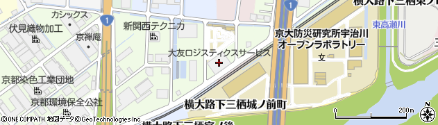 バンテックウエスト京都営業所周辺の地図