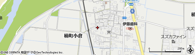 三重県四日市市楠町小倉600周辺の地図