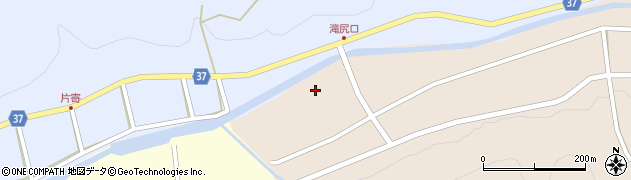 愛知県岡崎市滝尻町下堺津周辺の地図