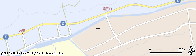 愛知県岡崎市滝尻町（下堺津）周辺の地図