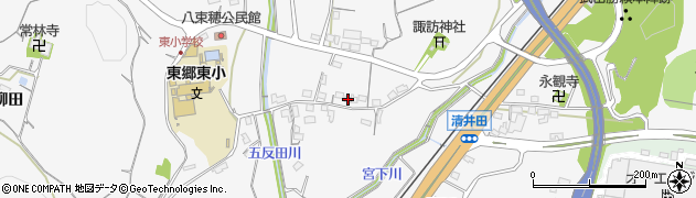 愛知県新城市八束穂452周辺の地図