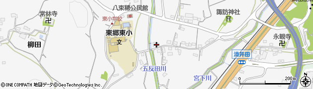 愛知県新城市八束穂460周辺の地図