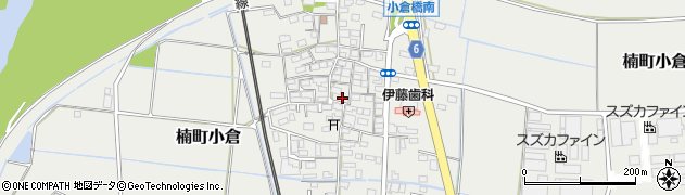 三重県四日市市楠町小倉718周辺の地図