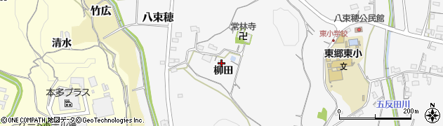 愛知県新城市八束穂1093周辺の地図
