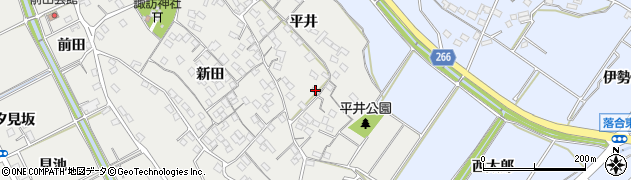 愛知県常滑市金山平井35周辺の地図