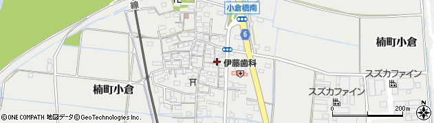 三重県四日市市楠町小倉700周辺の地図