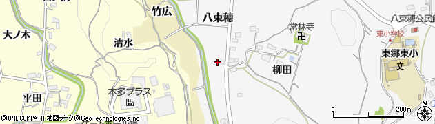 愛知県新城市八束穂1083周辺の地図