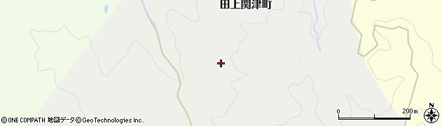 滋賀県大津市田上関津町周辺の地図