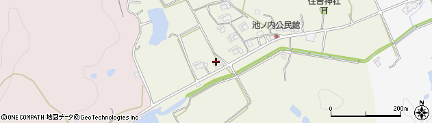 兵庫県加東市池之内237周辺の地図