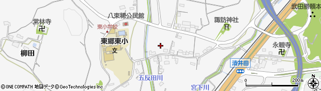 愛知県新城市八束穂420周辺の地図