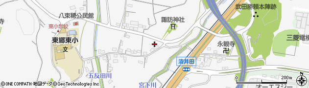 愛知県新城市八束穂438周辺の地図