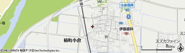 三重県四日市市楠町小倉604周辺の地図