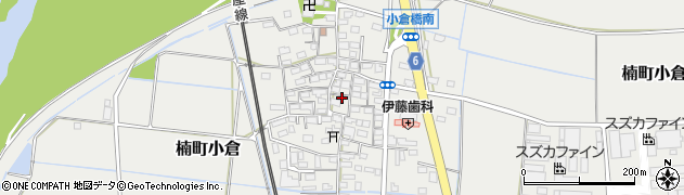 三重県四日市市楠町小倉717周辺の地図