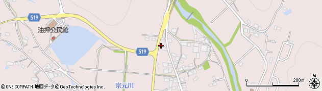 兵庫県姫路市夢前町菅生澗1425周辺の地図