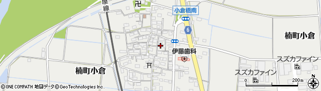 三重県四日市市楠町小倉702周辺の地図