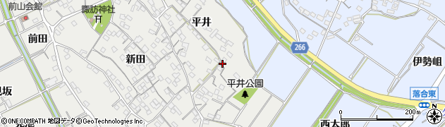 愛知県常滑市金山平井27周辺の地図