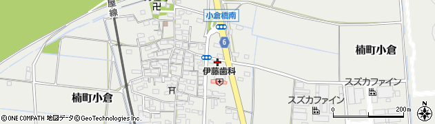 三重県四日市市楠町小倉769周辺の地図