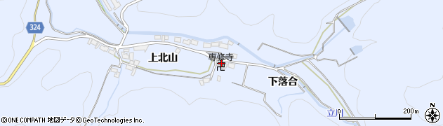 愛知県岡崎市池金町（下落合）周辺の地図