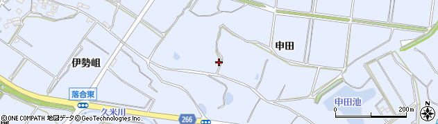 愛知県常滑市久米申田120周辺の地図