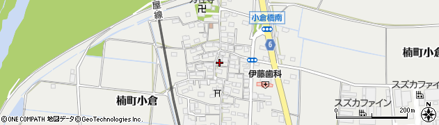 三重県四日市市楠町小倉705周辺の地図