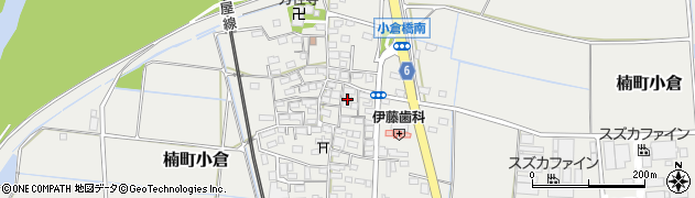 三重県四日市市楠町小倉693周辺の地図